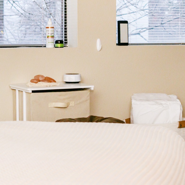 Chakra-focused massage treatment